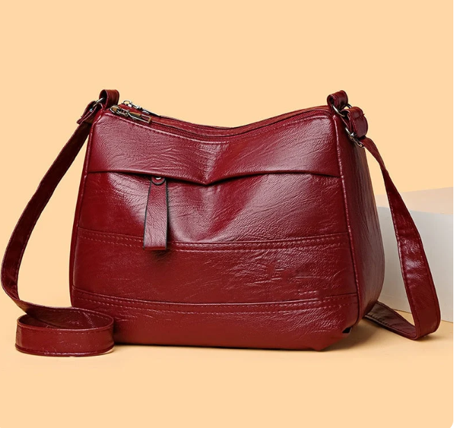 Sac bandoulière vintage à poches multiples
