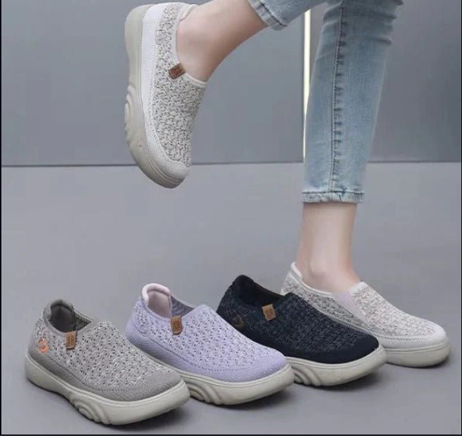 أحذية نسائية مسطحة شبكية قابلة للتنفس - TENDI