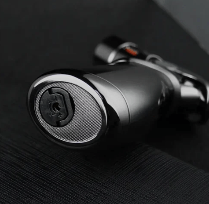 ولاعة معدنية بأربعة لهب ومضادة للرياح وغاز شواء - TENDI