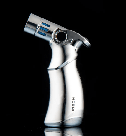 ولاعة معدنية بأربعة لهب ومضادة للرياح وغاز شواء - TENDI