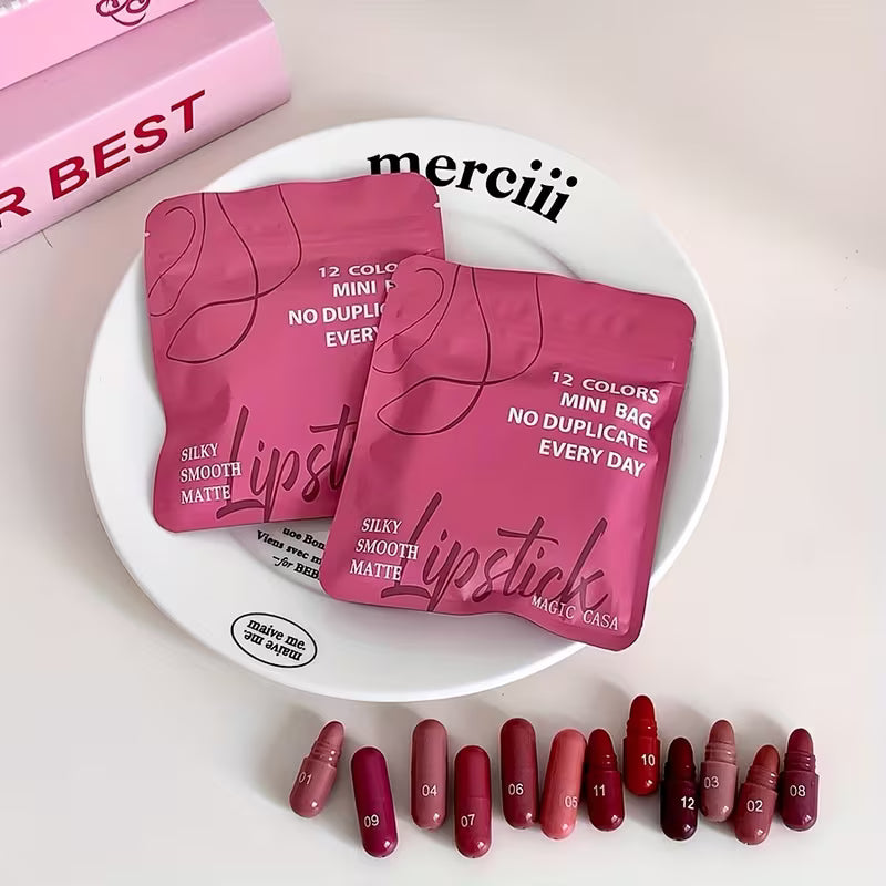12 Mini Liptsticks