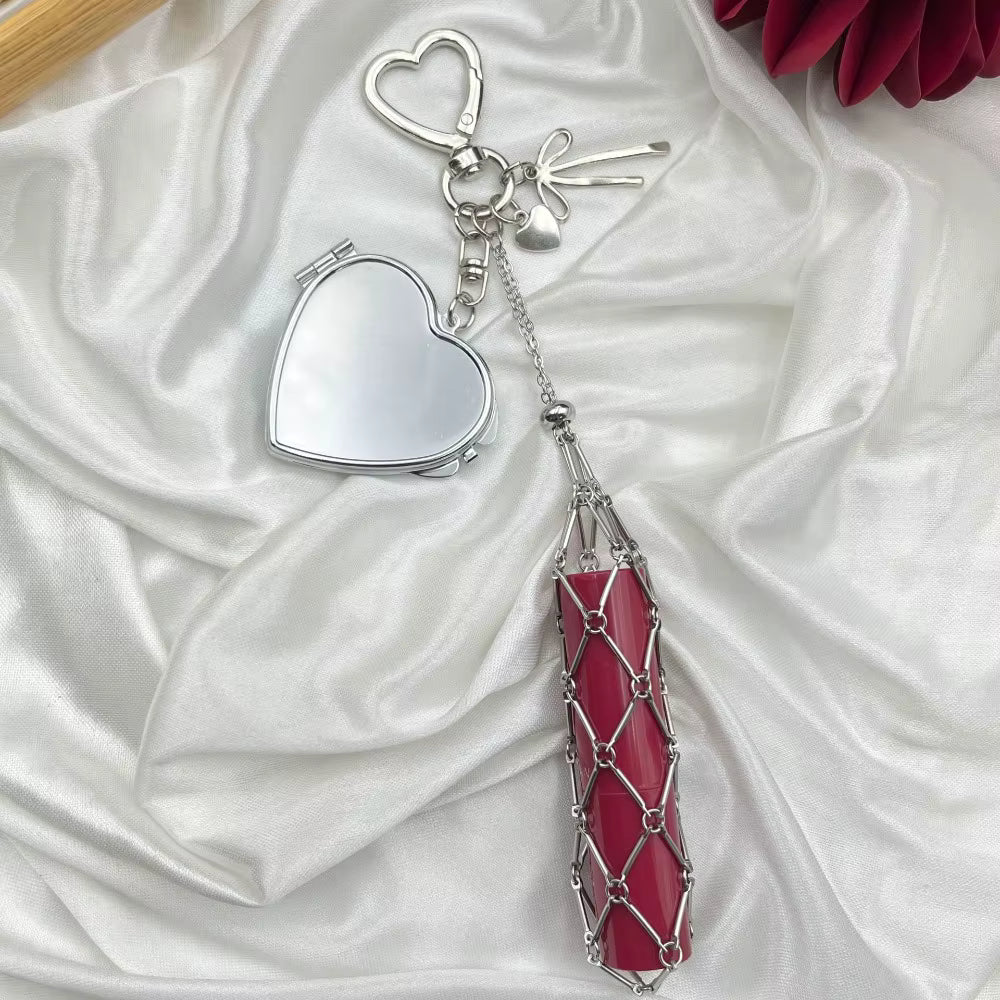 Porte-clés rouge à lèvres Soft Girlie