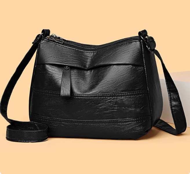 Sac bandoulière vintage à poches multiples