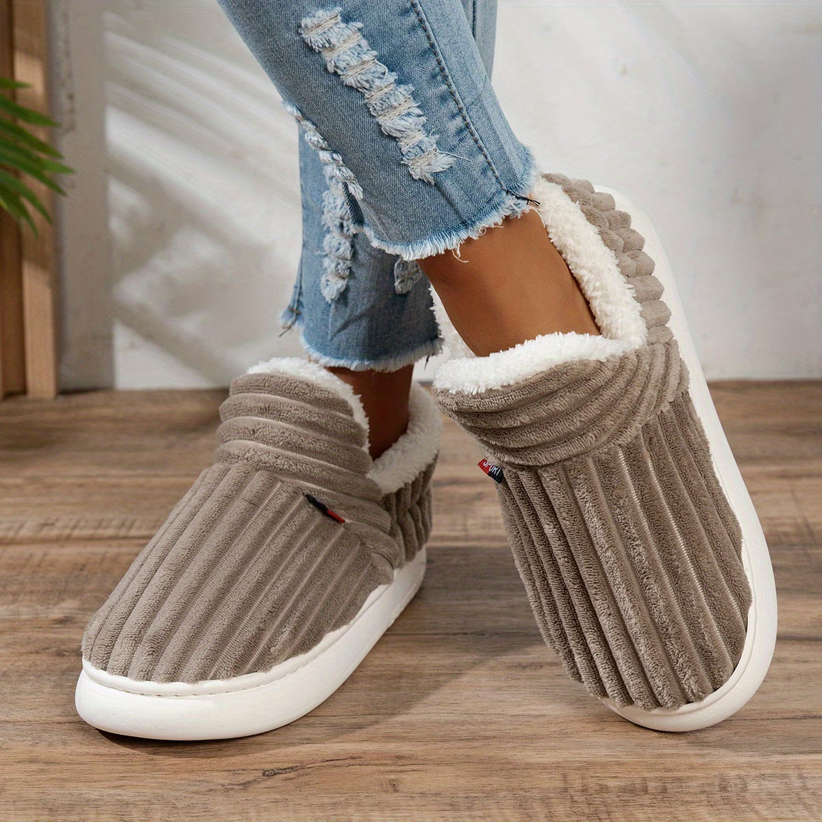 Chaussures d'intérieur d'hiver pour femmes