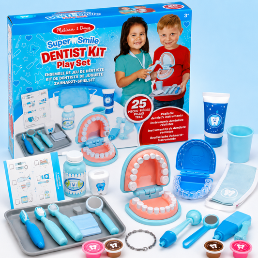 Kit Dentiste Junior 25 Pièces - TENDI