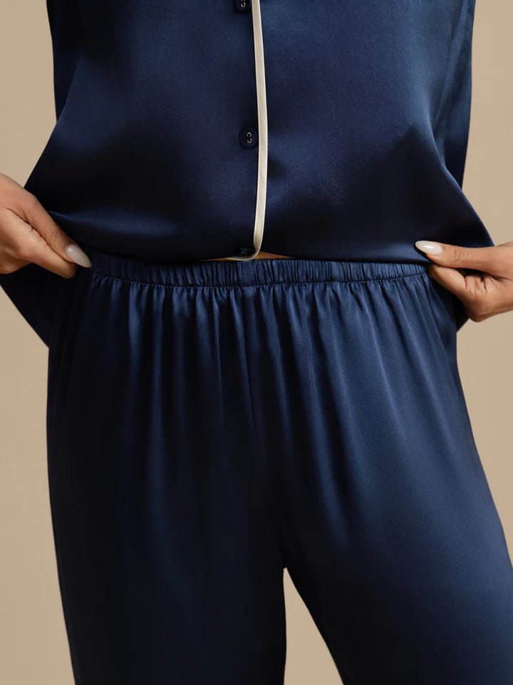 Lamra Pure Silk – Ensemble Nuit Classique ⭐ - TENDI