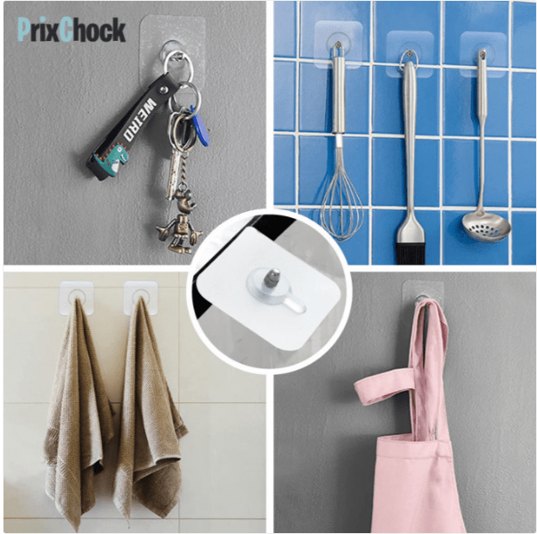 Pack 4 Pieces Support Adhésif - TENDI