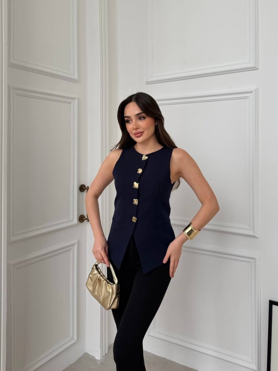 Top Élégance Boutonné - TENDI